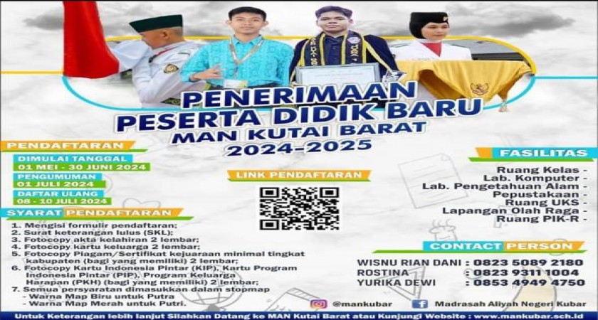 PENGUMUMAN PPDB TAHUN 2024