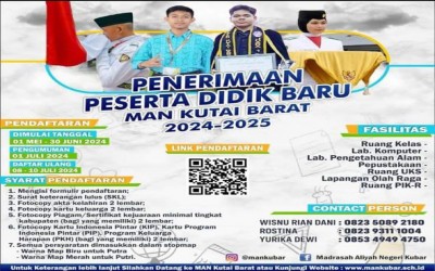 PENGUMUMAN PPDB TAHUN 2024