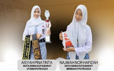 2 Siswi MAN Kutai Barat Terpilih sebagai Duta Siswa Putri Utama dan Duta Siswa Putri Berbakat Kabupaten Kutai Barat 2024